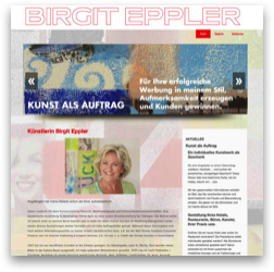 Webesign für Birgit Eppler